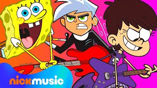 BEST Nicktoons Songs featuring SpongeBob Danny Phantom amp MORE  Nick Music [upl. by Neened766]