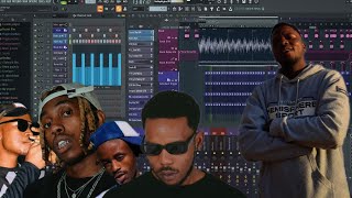 FREE VOCAL MASTERING PRESETS  How to Mix ampmaster Vocals for 25K Thato saul ampDizzy Fl STUDIO [upl. by Kcirdla]