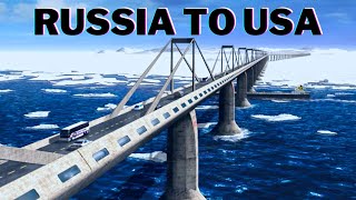 Russians Insane Roadway Megaproject to United States  Bering Strait [upl. by Enneibaf]