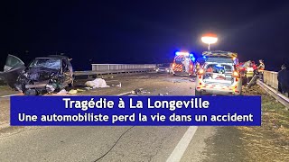 Tragédie à La Longeville  Une automobiliste perd la vie dans un accident  DRM News Français [upl. by Carol739]