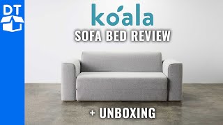 Koala Sofa Bed Unboxing  Review  Assembly [upl. by Treblah342]