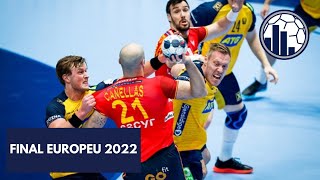 Suécia vs Espanha  Final  Análise  Campeonato Europeu de Handebol 2022 [upl. by Miett]