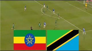 Ethiopia 02 Tanzania Highlights  Africa Cup of Nations Qualifiers 2025 [upl. by Larred]