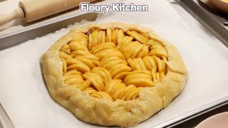 Apple Galette Recipe With Buttery Flaky Crust [upl. by Had215]