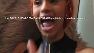 CLASH EXCLUSIF VOSTFR CARDI B VS NICKI MINAJ  LES DOSSIERS SORTENT 🐸🍷 [upl. by Eluk]