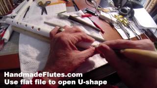 1A HOW TO MAKE A PVC QUENA FLUTE [upl. by Etennaej607]