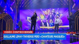 Guillaume LemayThivierge perd «Chanteurs masqués»  reportage [upl. by Aisyram848]