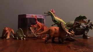 Dinosaur and Synapsid Figure Lot [upl. by Poliard]