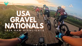 USA Gravel Nationals  2024 Raw Highlights [upl. by Rapsac]