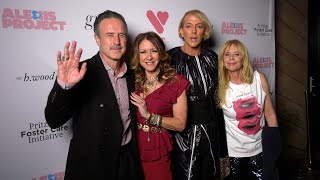 David Arquette Joely Fisher Derek Warburton Rosanna Arquette attend the Alexis Project fundraiser [upl. by Lais503]