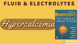 HYPERCALCEMIA  Causes  Clinical Features  Diagnostic Approach  Treatment  Harrison [upl. by Orson736]