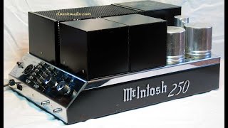 McIntosh MC250 The Best Sounding 50 Watt Amplifier Ever Made [upl. by Ayinat]