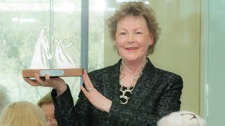 Elaine Acaster OBE presented with Lifetime Achievement Award by GCU [upl. by Leventhal]