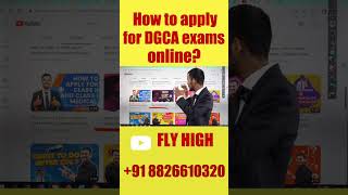 How To Apply for DGCA Exams on Pariksha portal online shorts howtobecomeapilotinindia dgcaexams [upl. by Beekman]