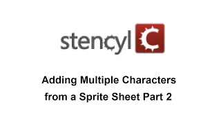 Stencyl  multiple character animations from a sprite sheet part 2 [upl. by Norling]