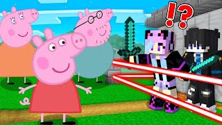 PEPPA PIG vs Security House in Minecraft [upl. by Mona]