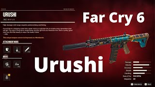 Far Cry 6 Urushi Assault Rifle Unique Weapon [upl. by Aneehsit]