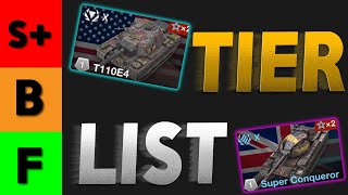 RANKING ALL THE TIER 10 IN WOTB [upl. by Nylaras]