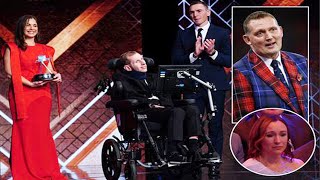 Audience in tears as Rob Burrow dedicates SPOTY award to MND hero Doddie Weir [upl. by Azriel]