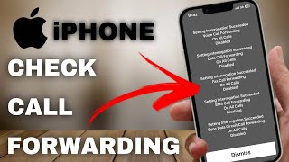 How to Check Call Forwarding on iPhone [upl. by Akinas385]