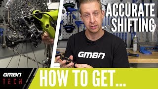 How To Get Perfect Accurate Shifting  MTB Maintenance [upl. by Durand]