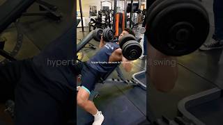 Hypertrophy in full effect motivation gymmotivation gym gymshark [upl. by Gare22]