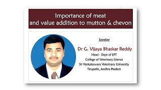 Importance of meat and Value addition to mutton amp chevon Sheepfarming Goatfarming [upl. by Gimble]