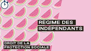 Régime des indépendants  Droit de la Protection Sociale [upl. by Critta261]