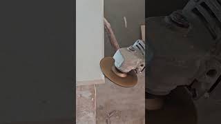 Full body tile moulding with 4 different blades shorts renovation construction [upl. by Lehcem]