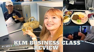 KLM Business Class review  Yay or Nay [upl. by Roberta337]