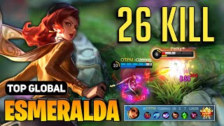 Esmeralda Best Build 2024  Esmeralda Top Global Gameplay  By Gz҉e҉n҉os҉  Mobile Legends [upl. by Adolphe]