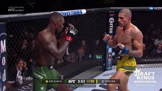 Alex Pereira vs Israel Adesanya 1  Song By The Comet [upl. by Guilbert93]