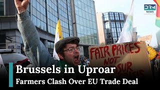 Why Are Farmers Protesting the EUMercosur Trade Deal  News Today  DRM News  AM1G [upl. by Assirralc752]