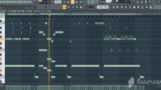 Martin Garrix amp Loopers  Game Over Fl Studio Piano [upl. by Retsbew]