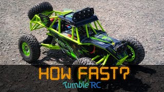 How Fast WLToys 12428 GPS Speed Test ⏱️ [upl. by Gavrielle]