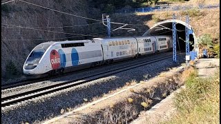 Compilation TGV Duplex 300 kmh  High Speed Train Spain 🚅 [upl. by Yahsel]