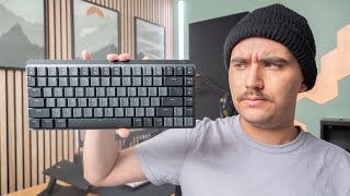 I didnt want to review this keyboard  Logitech Mx Mechanical Mini [upl. by Nagap]