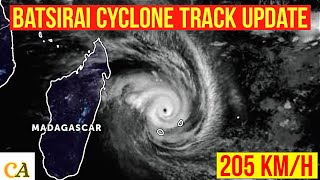 Batsirai Cyclone Track Update  Meteo Maurice  Feb 2  2022 [upl. by Brogle]