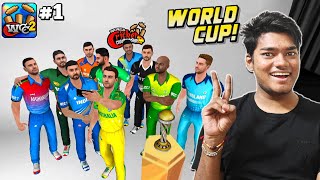 THE WORLD CUP BEGINS🌍🏆  WCC2 Worldcup Gameplay 1 [upl. by Eentruok]