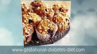 Banana amp blueberry muffins  gestational diabetes recipe [upl. by Neron]