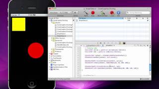 ObjectiveC iPhone Programming Lesson 10  Drawing with CoreGraphics [upl. by Narol]