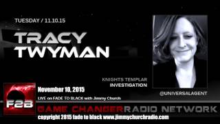 Ep 353 FADE to BLACK Jimmy Church w Tracy Twyman Baphomet and the Templars LIVE on air [upl. by Isidor]