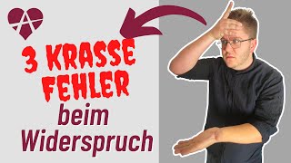 ❤️ 3 krasse Fehler beim PflegegradWiderspruch  Gutachten durch MDK Medizinischer Dienst Mediprof [upl. by Ambur]