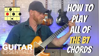 How to Play the B7 Chord on Guitar [upl. by Shaer691]