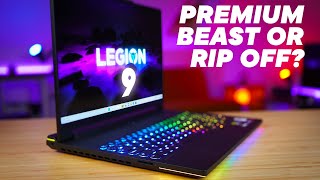 Lenovo Legion 9 Review  Is a premium watercooled laptop a good idea [upl. by Ahsinak456]