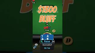 OVERBET ALLIN BLUFF in 1300 Pot at High Stakes Online Poker poker clubgg gamble onlinepoker [upl. by Eirased900]