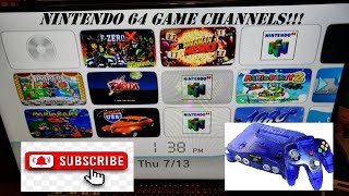 How to Install Nintendo 64 Game Wad Channels On The Nintendo Wii [upl. by Ez]