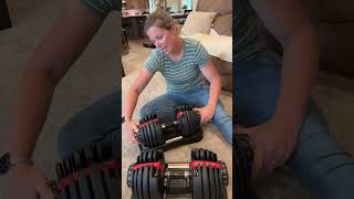 Bowflex SelectTech 552 Adjustable Dumbbells Set Review [upl. by Refotsirhc75]