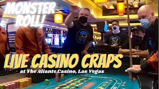 Live Casino Craps at the Aliante Casino Hotel and Spa in Las Vegas [upl. by Adnot199]