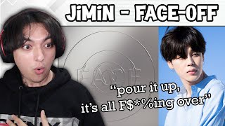 Jimin FaceOff Reaction  FACE JIMIN ALBUM REACTION SONG 1 [upl. by Shayna]